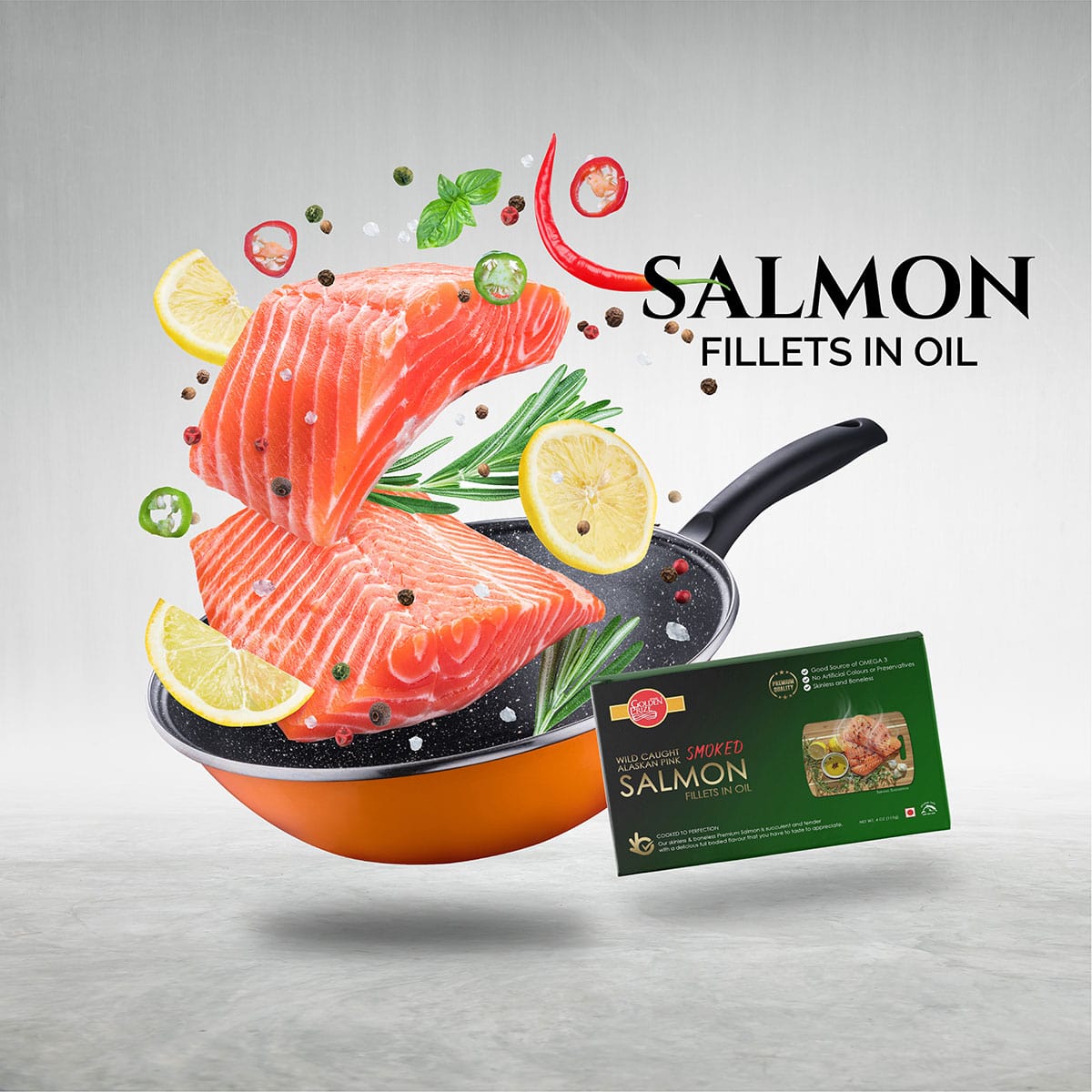 Salmon Fillets In Oil