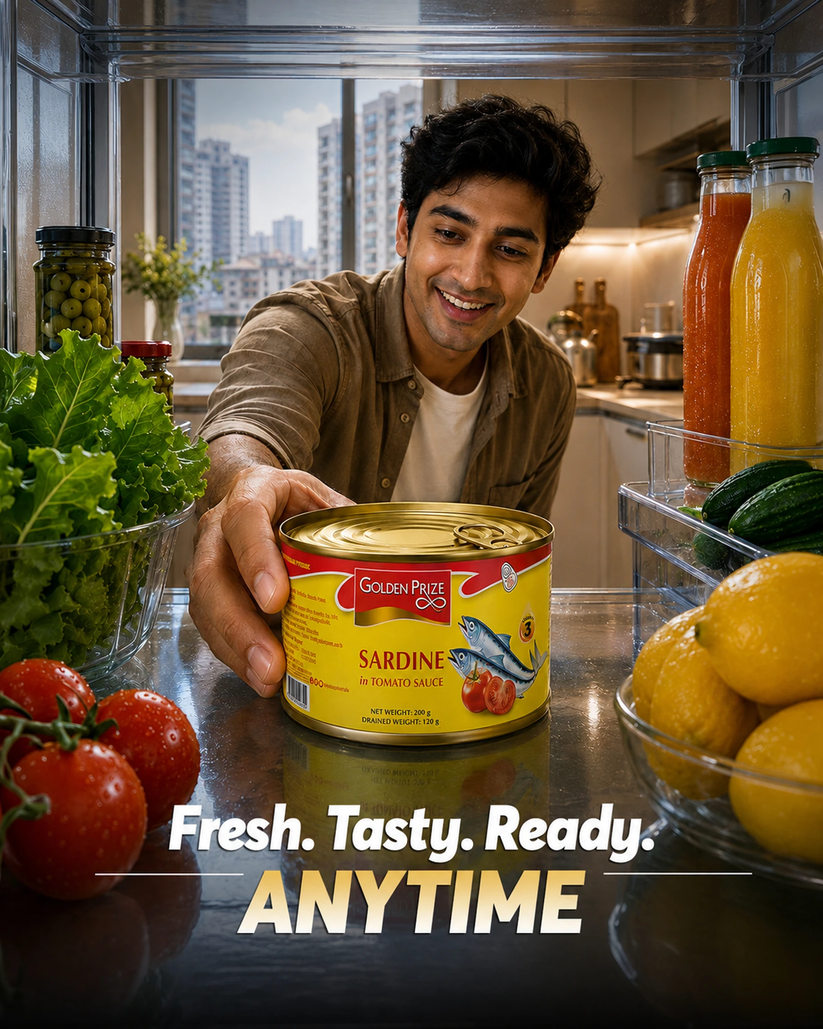 Golden Prize — Fresh. Tasty. Ready. Anytime.